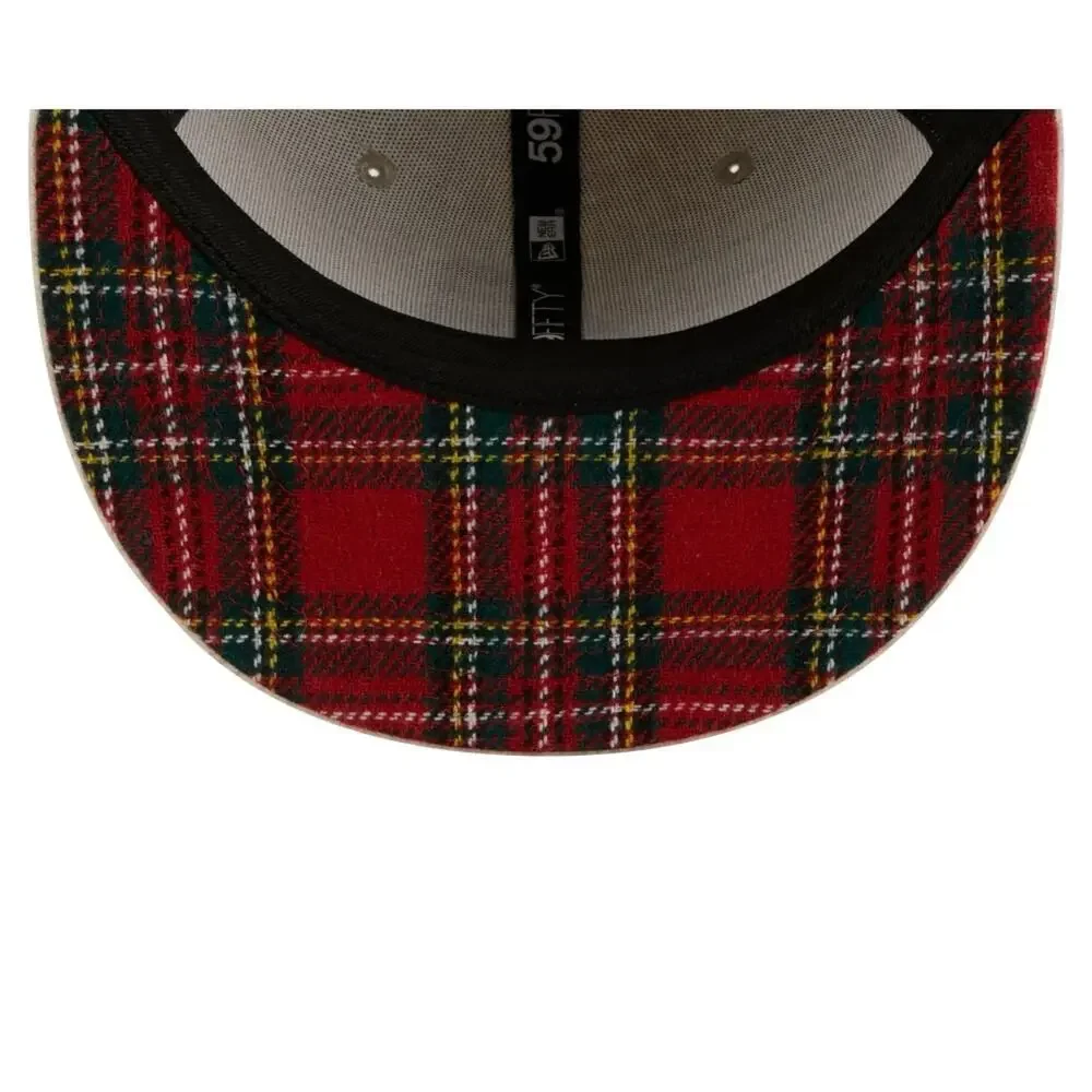 Men's Arizona Diamondbacks New Era 59FIFTY Wool Plaid Fitted Hat / Cap